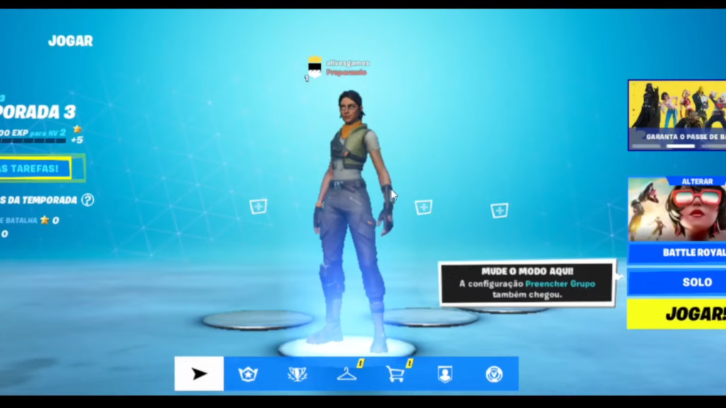 Aproveite o Fortnite no celular