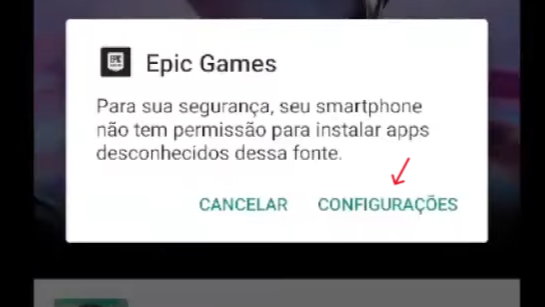 Configurações de Segurança do Fortnite no celular