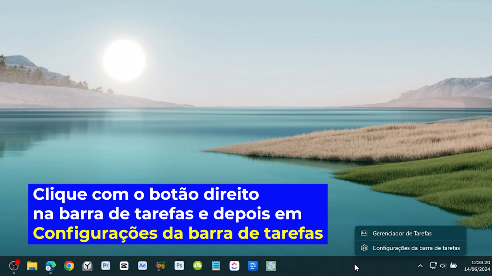 Como Voltar Para Área de trabalho Clicando no Canto da Tela